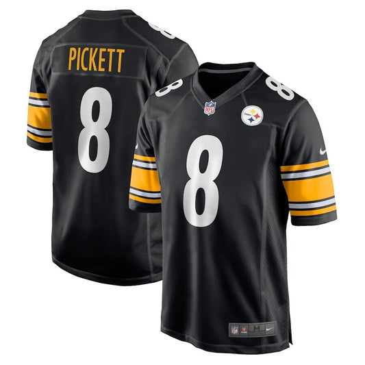 Men's Pittsburgh Steelers Kenny Pickett Black Jersey