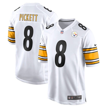 Men's Pittsburgh Steelers Kenny Pickett White Jersey