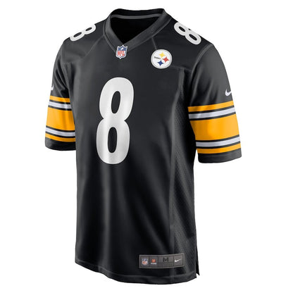 Men's Pittsburgh Steelers Kenny Pickett Black Jersey