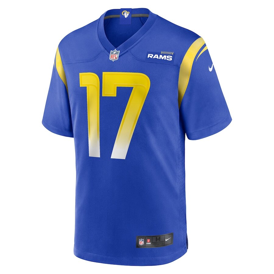 Men's Los Angeles Rams Puka Nacua Royal Jersey