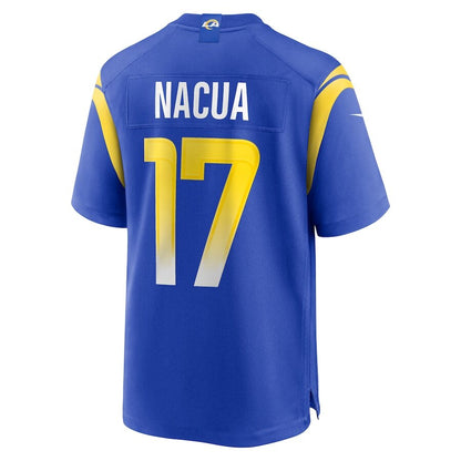 Men's Los Angeles Rams Puka Nacua Royal Jersey