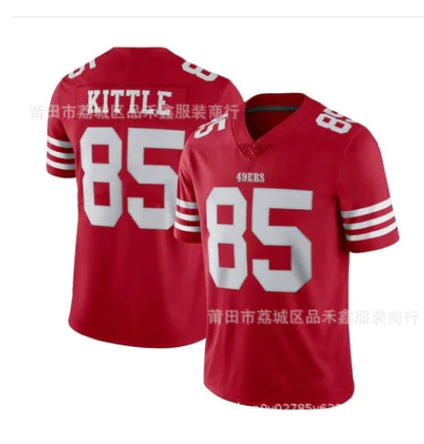 Men's San Francisco 49ers Scarlet Red Jersey.