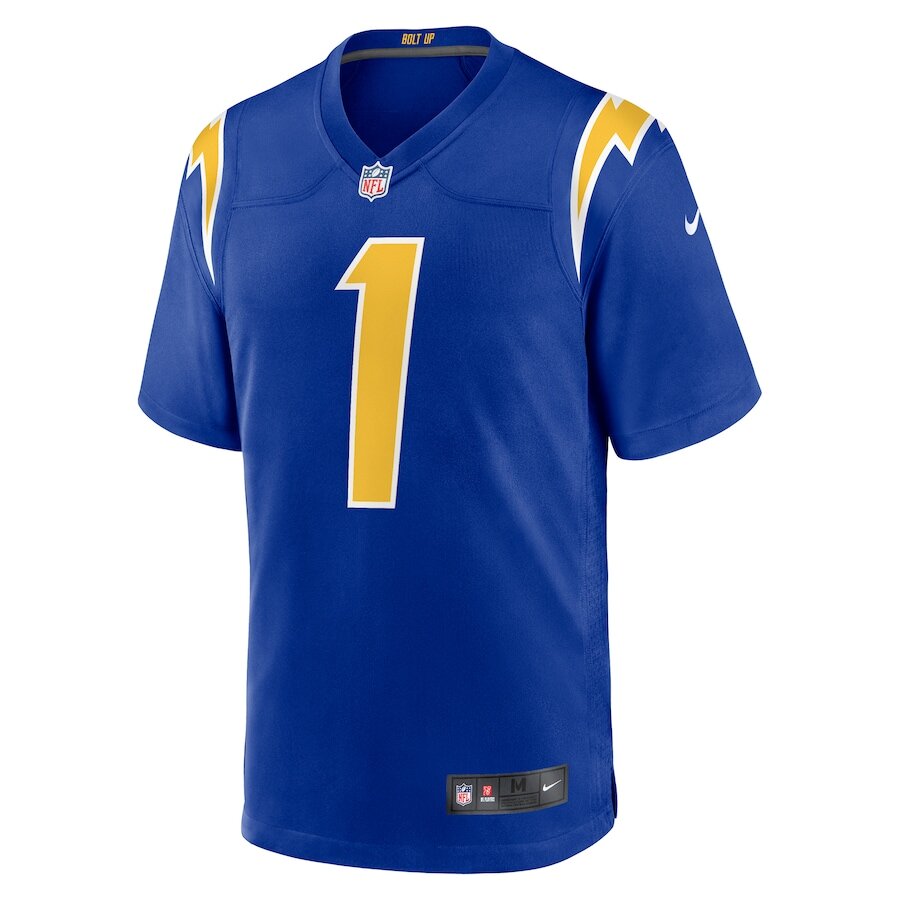 Youth Los Angeles Chargers Quentin Johnston Royal Jersey