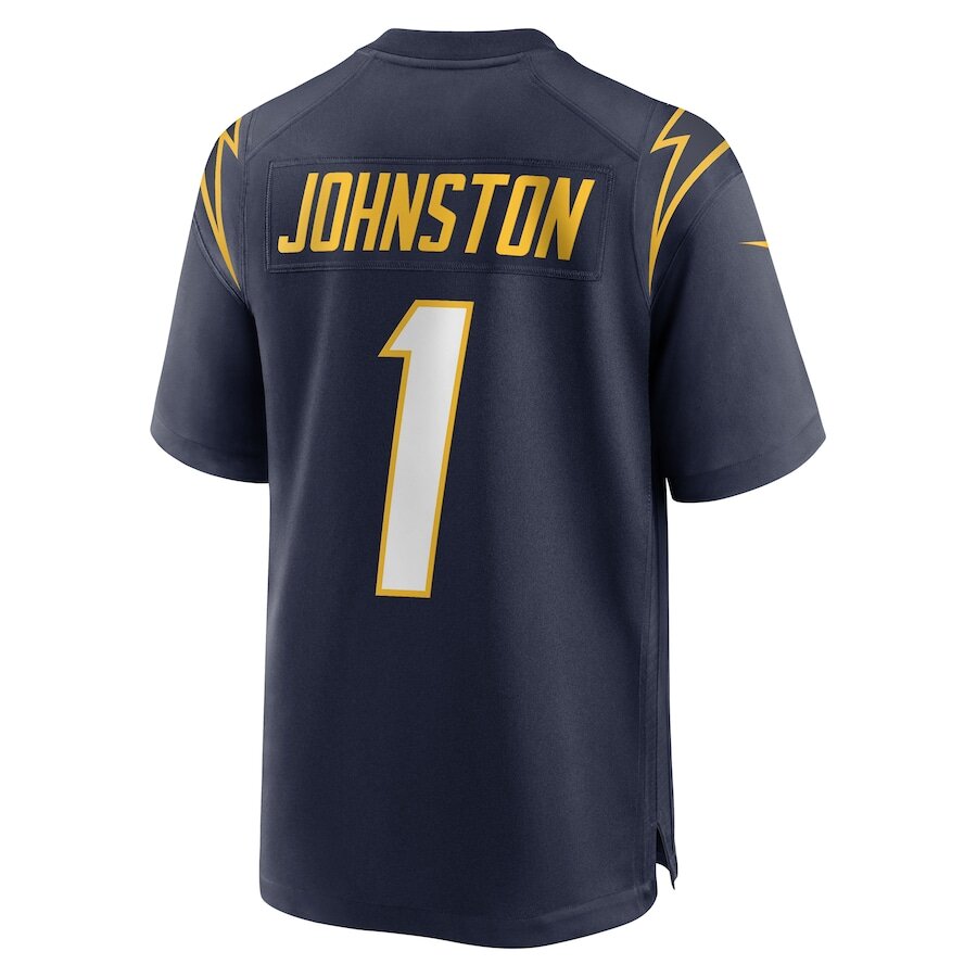 Men's Los Angeles Chargers Quentin Johnston Navy Jersey