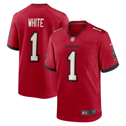 Men's Tampa Bay Buccaneers Rachaad White Red Jersey