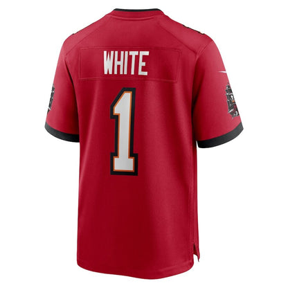 Youth Tampa Bay Buccaneers Rachaad White Red Jersey