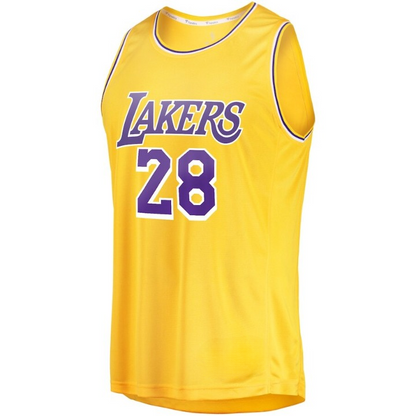 Men's Los Angeles Lakers Rui Hachimura Gold Jersey