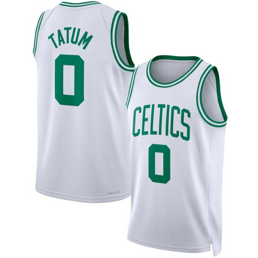 Men's Boston Celtics Jayson Tatum White Jersey