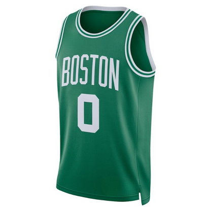 Men's Boston Celtics Jayson Tatum Green Jersey