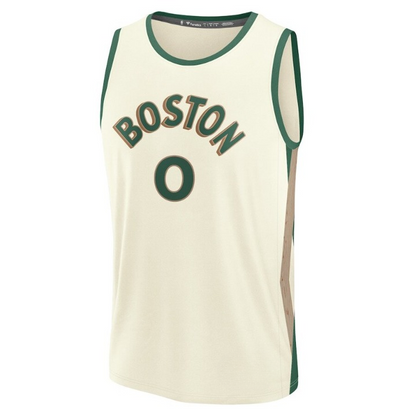 Men's Boston Celtics Jayson Tatum White Jersey