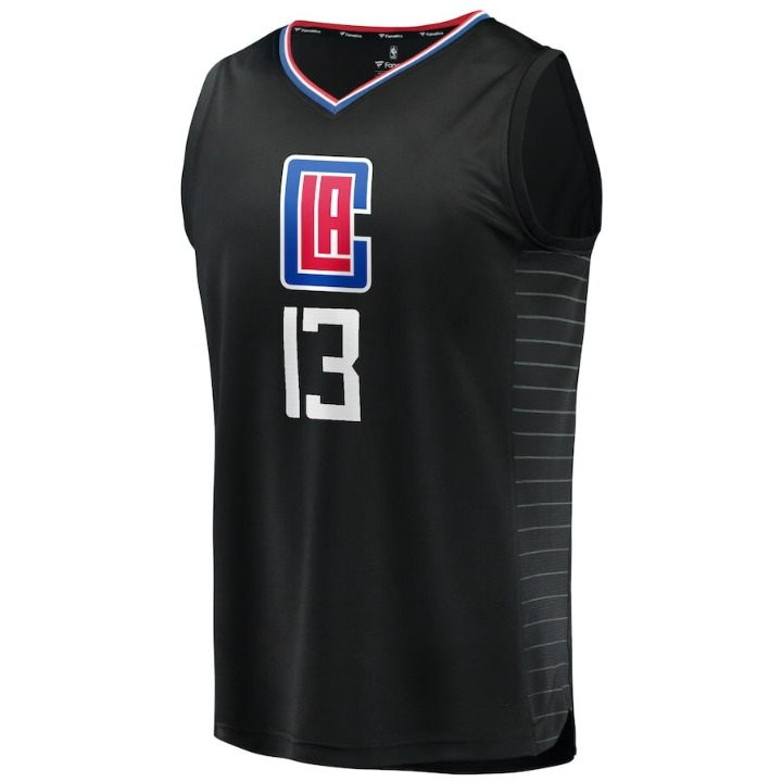 Men's LA Clippers Paul George Black Jersey