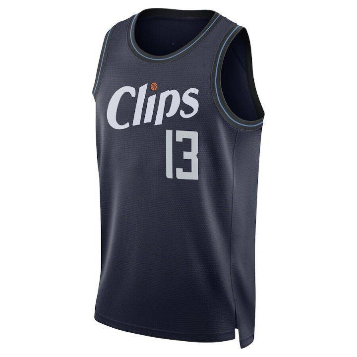 Men's LA Clippers Paul George Navy Jersey