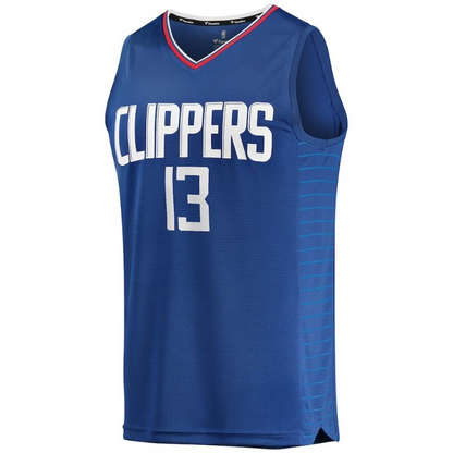 Men's LA Clippers Paul George Royal Jersey