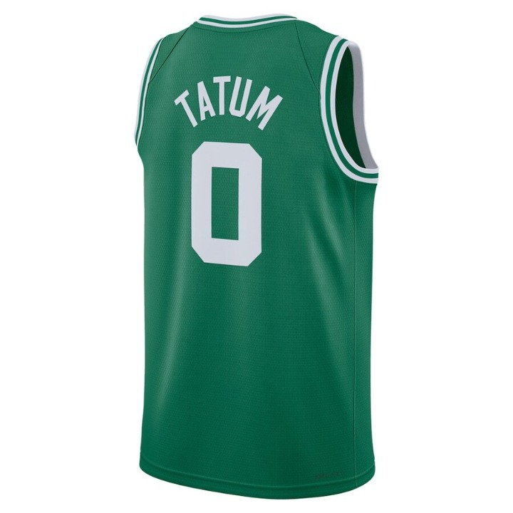 Men's Boston Celtics Jayson Tatum Green Jersey