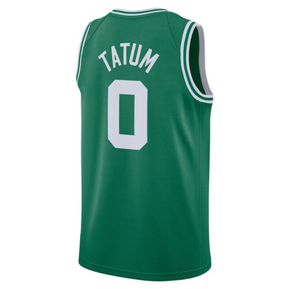 Men's Boston Celtics Jayson Tatum Green Jersey