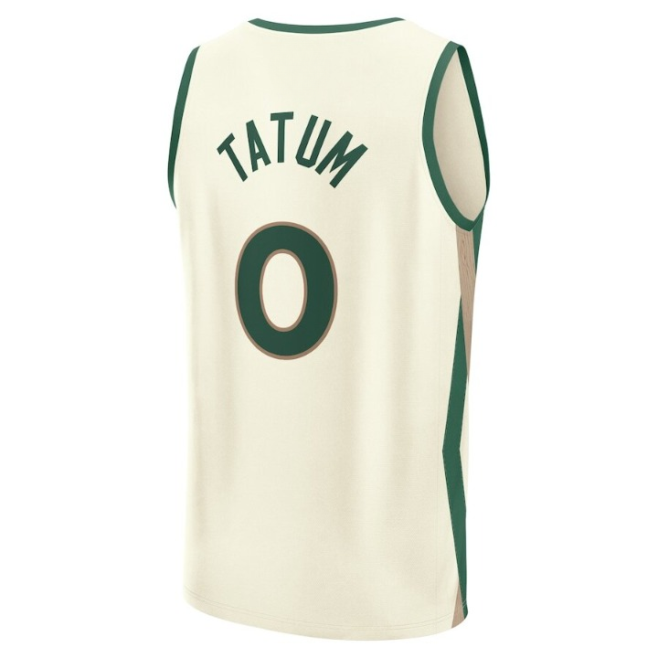 Men's Boston Celtics Jayson Tatum White Jersey