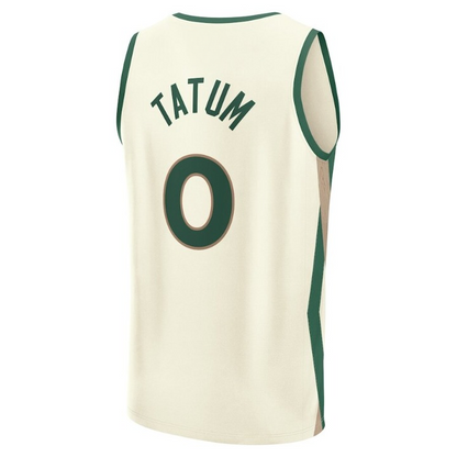 Men's Boston Celtics Jayson Tatum White Jersey