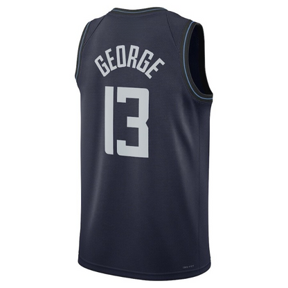 Men's LA Clippers Paul George Navy Jersey