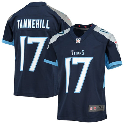 Youth Tennessee Titans Ryan Tannehill Navy Jersey