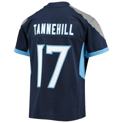 Youth Tennessee Titans Ryan Tannehill Navy Jersey