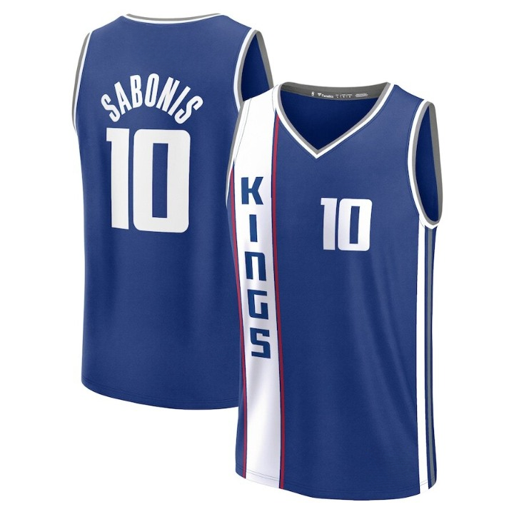 Men's Sacramento Kings Domantas Sabonis Blue Jersey