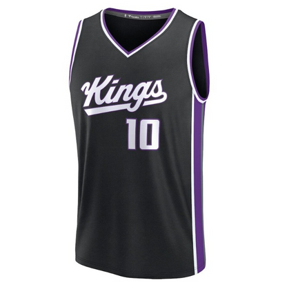 Men's Sacramento Kings Domantas Sabonis Black Jersey