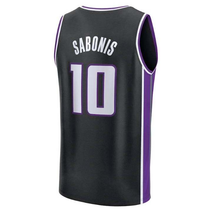 Men's Sacramento Kings Domantas Sabonis Black Jersey