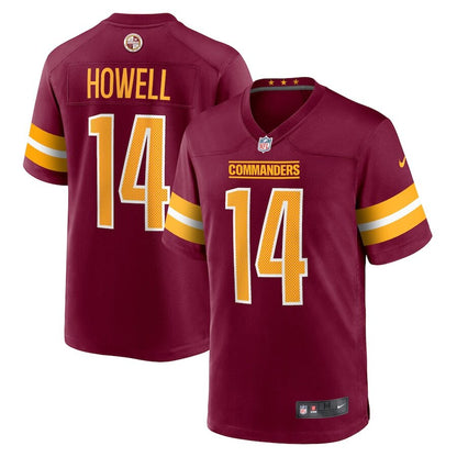 Men's Washington Commanders Sam Howell Burgundy Jersey