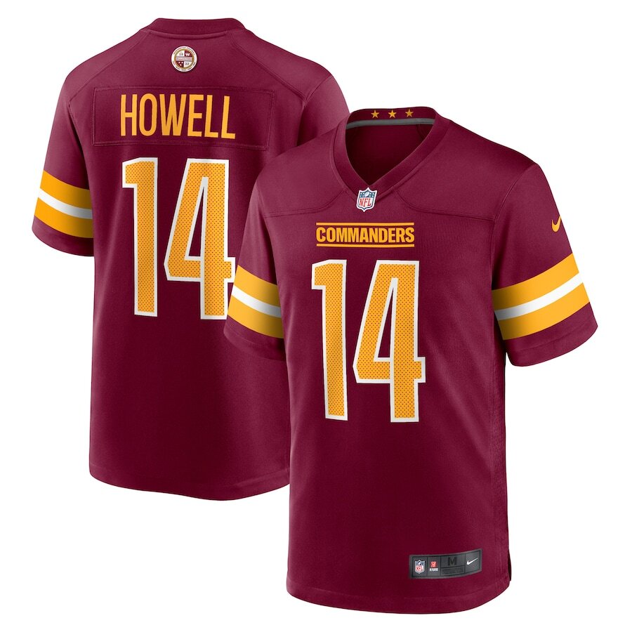 Youth Washington Commanders Sam Howell Burgundy Jersey