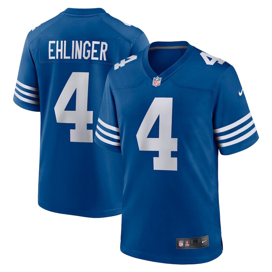 Men's Indianapolis Colts Sam Ehlinger Blue Jersey