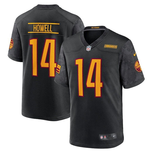 Youth Washington Commanders Sam Howell Black Jersey