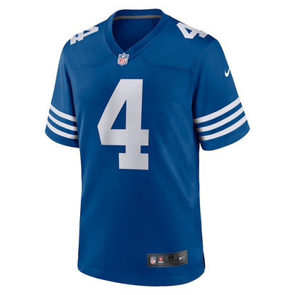 Men's Indianapolis Colts Sam Ehlinger Blue Jersey