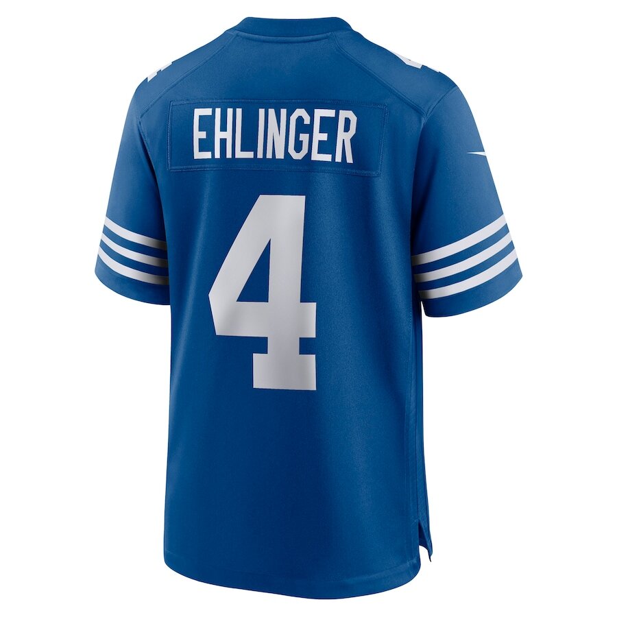 Men's Indianapolis Colts Sam Ehlinger Blue Jersey