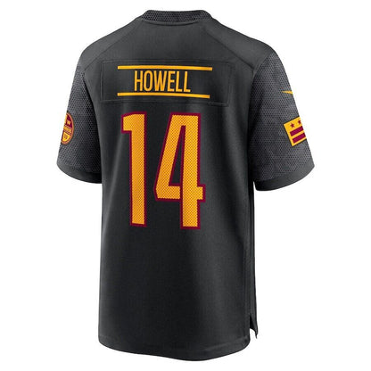 Youth Washington Commanders Sam Howell Black Jersey