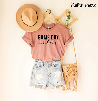 Game Day Football Shirt, Game Day Shirt, Game Day Vibes Outfit