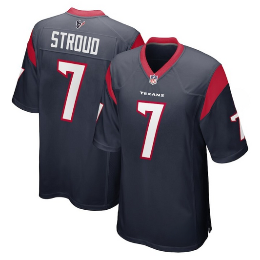 Men's Houston Texans C.J. Stroud Navy Jersey