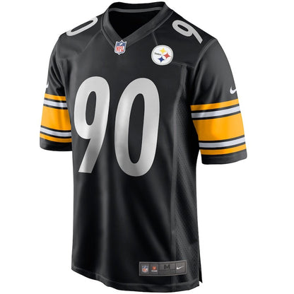 Men's Pittsburgh Steelers T.J. Watt Black Jersey