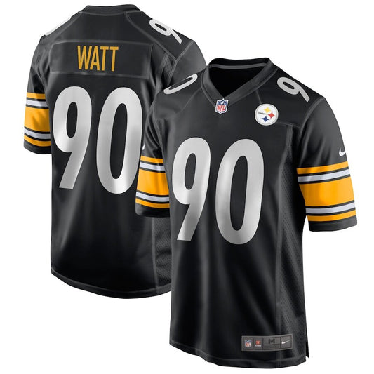 Men's Pittsburgh Steelers T.J. Watt Black Jersey