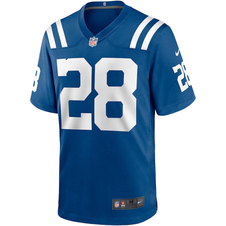 Men's Indianapolis Colts Jonathan Taylor Royal Jersey – Jersey Universe