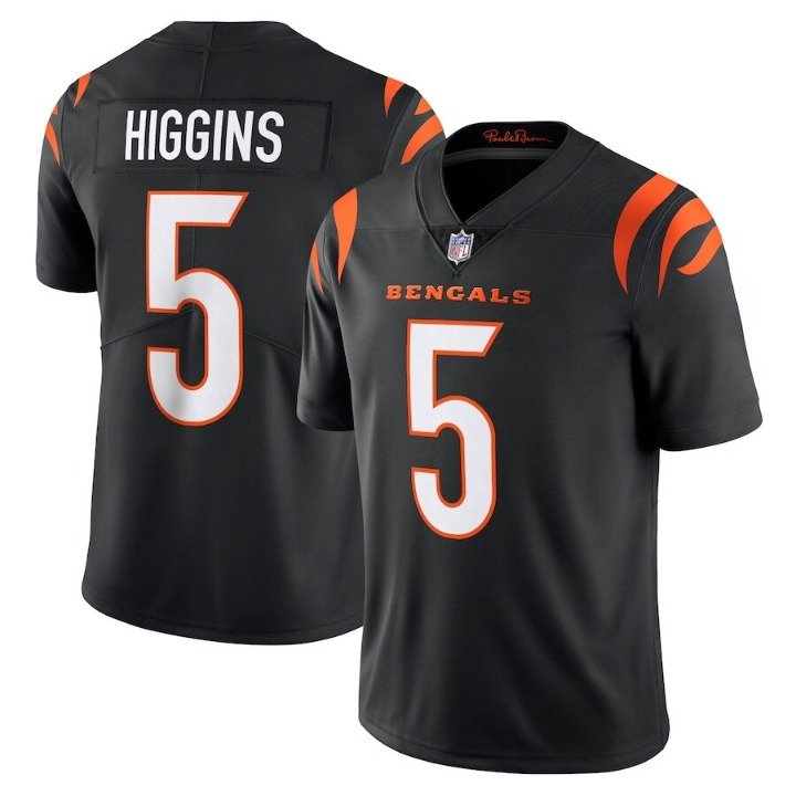 Men's Tee Higgins Black Jersey