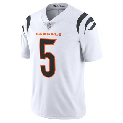 Men's Cincinnati Bengals Tee Higgins White Jersey