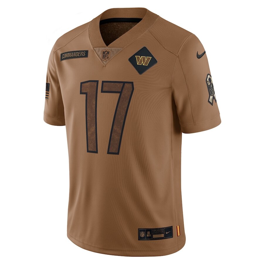 Men's Washington Commanders Terry McLaurin Brown Jersey