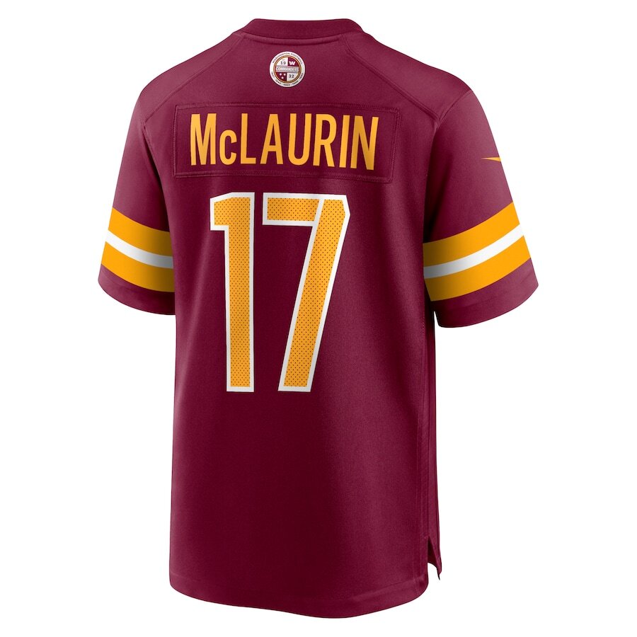 Youth Washington Commanders Terry McLaurin Burgundy Jersey