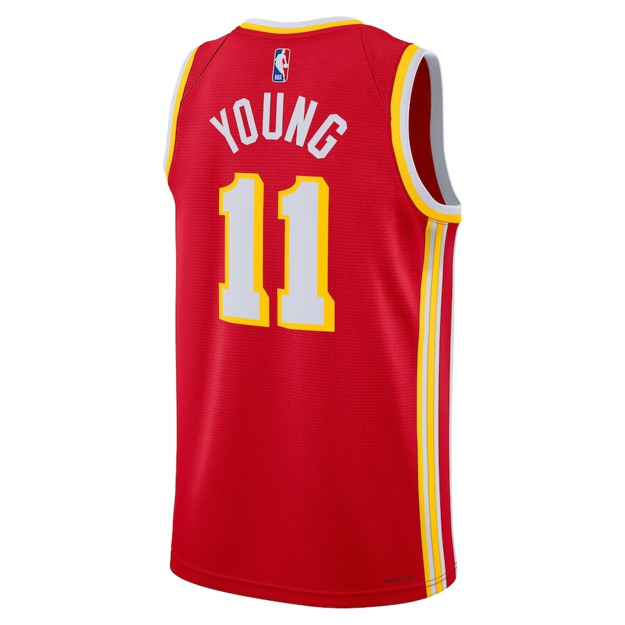 Atlanta Hawks Trae Young Red Jersey