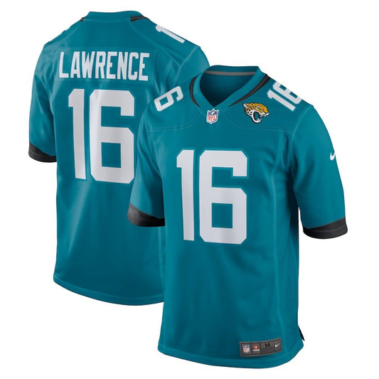 Men's Jacksonville Jaguars Trevor Lawrence Teal Jersey