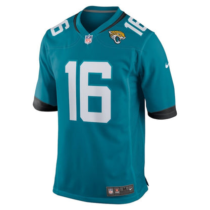 Men's Jacksonville Jaguars Trevor Lawrence Teal Jersey