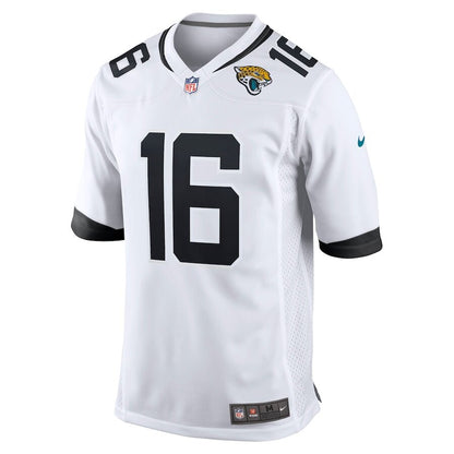 Men's Jacksonville Jaguars Trevor Lawrence White Jersey