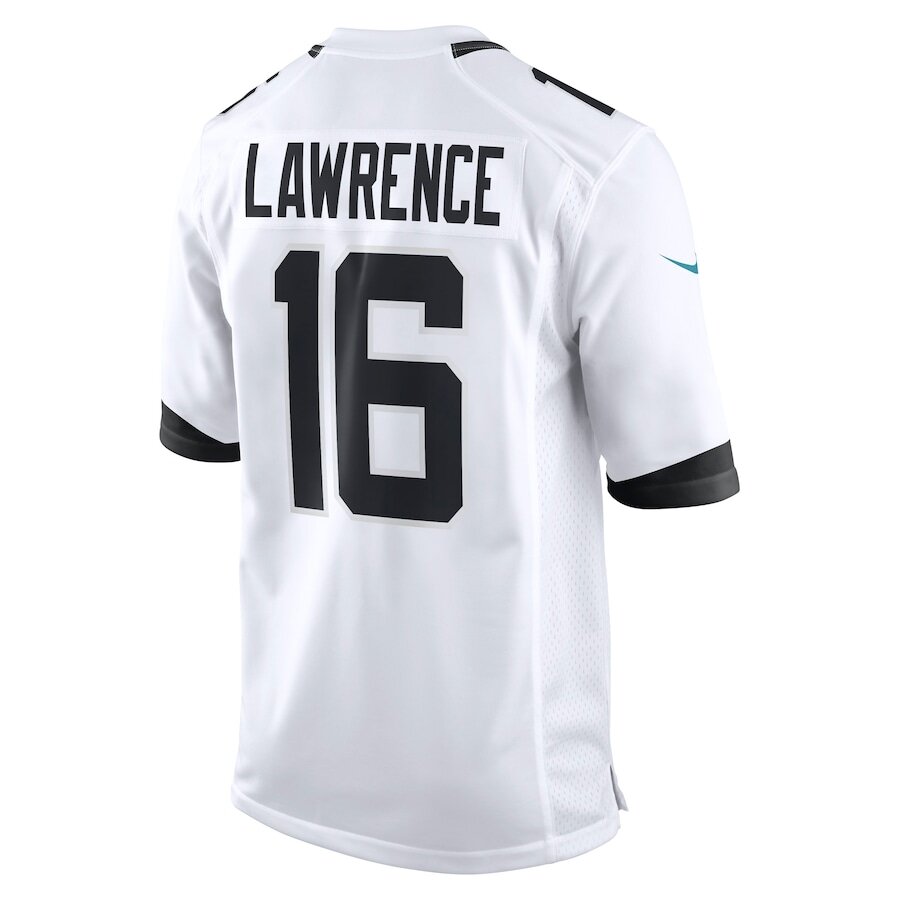 Men's Jacksonville Jaguars Trevor Lawrence White Jersey