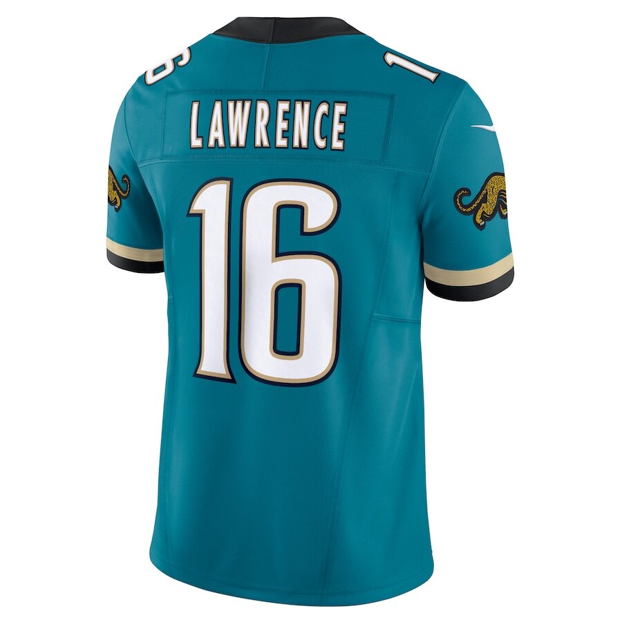 Jacksonville Jaguars Trevor Lawrence Teal Jersey
