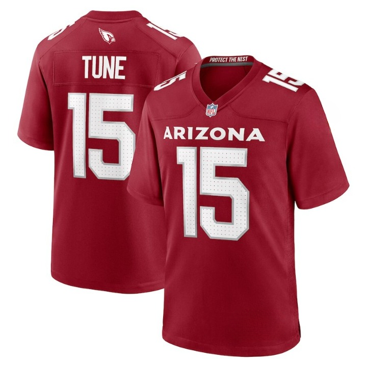 Men's Arizona Cardinals Clayton Tune Cardinal Jersey